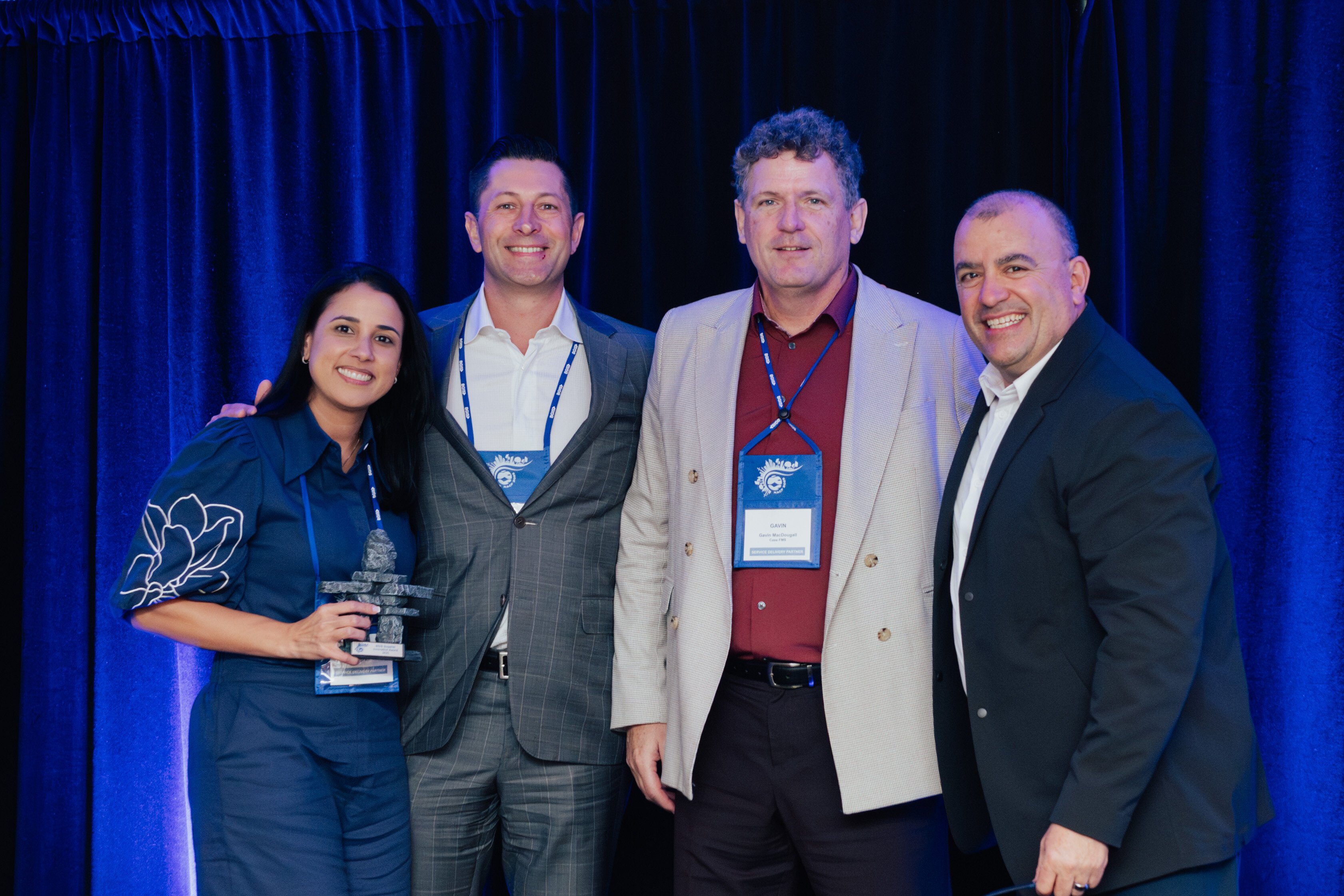 Case FMS Team Recognized for Innovation at BGIS event