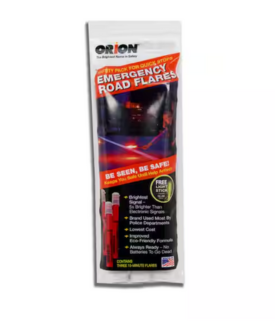 15-Minute Emergency Road Flares (3-Pack)